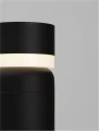 Lampa ogrodowa stojąca OSCELIA czarny piaskowy wys. 65cm.