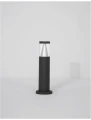 Lampa ogrodowa stojąca SALSIPUEDES czarny piaskowy wys. 43cm.