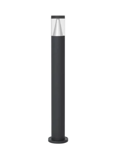 Lampa ogrodowa stojąca SALSIPUEDES czarny piaskowy wys. 83cm.