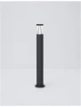 Lampa ogrodowa stojąca SALSIPUEDES czarny piaskowy wys. 83cm.