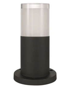 VILLAHERMOSA czarny piaskowy wys. 20cm. LED 10W 3000K IP65 Lampa ogrodowa stojąca