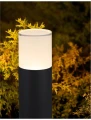 Lampa ogrodowa stojąca VILLAHERMOSA czarny piaskowy wys. 40cm.