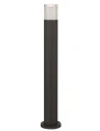 Lampa ogrodowa stojąca VILLAHERMOSA czarny piaskowy wys. 80cm.