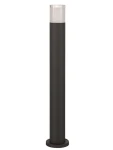 VILLAHERMOSA czarny piaskowy wys. 80cm. LED 10W 3000K IP65 Lampa ogrodowa stojąca