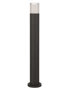 VILLAHERMOSA czarny piaskowy wys. 80cm. LED 10W 3000K IP65 Lampa ogrodowa stojąca