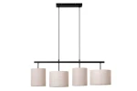 MAYA czarny - beżowy 4xE27 Lampa wisząca