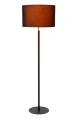 Lampa podłogowa stojąca MAYA czarny Ø45 cm. E27