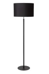 MAYA czarny Ø45 cm. E27 Lampa podłogowa stojąca