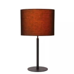 MAYA czarny Ø26 cm. E27 Lampa stołowa