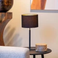 Lampa stołowa MAYA czarny Ø26 cm. E27