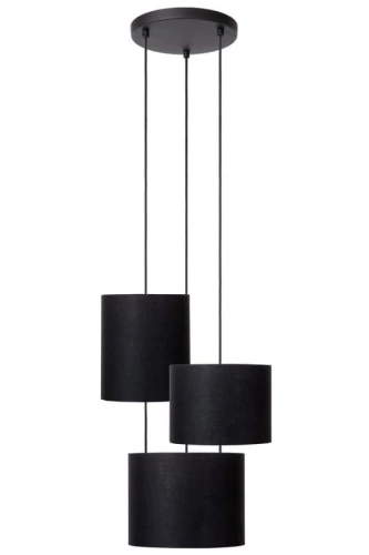 Lampa wisząca MAYA czarny Ø46 cm. 3xE27