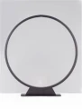 Lampa ogrodowa stojąca BABASAC czarny piaskowy Ø 40cm. LED