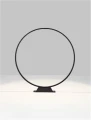 Lampa ogrodowa stojąca BABASAC czarny piaskowy Ø 60cm. LED