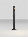 Lampa ogrodowa stojąca CAZORIA ciemny antracyt wys. 60cm.