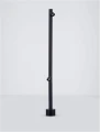 Lampa ogrodowa stojąca obrotowa BORJA czarny piaskowy wys. 90cm.