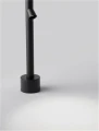 Lampa ogrodowa stojąca obrotowa BORJA czarny piaskowy wys. 90cm.