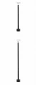 Lampa ogrodowa stojąca obrotowa TRANDOR czarny piaskowy wys. 60cm.