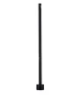 Lampa ogrodowa stojąca obrotowa TRANDOR czarny piaskowy wys. 90cm.