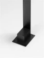 Lampa ogrodowa stojąca METAN czarny piaskowy wys. 80cm.