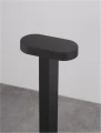 Lampa ogrodowa stojąca podwójna SALTILLO ciemny antracyt wys. 50cm.