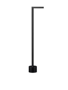 CHIMBOTE czarny piaskowy wys. 65cm. LED 5W 3000K IP65 Lampa ogrodowa stojąca