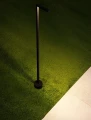 Lampa ogrodowa stojąca CHIMBOTE czarny piaskowy wys. 95cm.