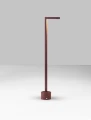 Lampa ogrodowa stojąca CHIMBOTE rdzawy wys. 65cm.