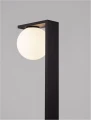 Lampa ogrodowa stojąca CELANTO czarny piaskowy wys. 90cm.