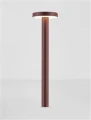 Lampa ogrodowa stojąca NEIVA rdzawy wys. 40cm.