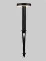 Lampa ogrodowa stojąca na szpikulcu NEIVA ciemny antracyt wys. 20cm.