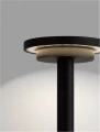 Lampa ogrodowa stojąca ALONVIA czarny piaskowy wys. 24cm.