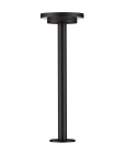 ALONVIA czarny piaskowy wys. 44cm. LED 12W 3000K IP65 Lampa ogrodowa stojąca