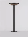 Lampa ogrodowa stojąca ALONVIA czarny piaskowy wys. 44cm.