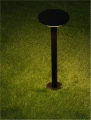 Lampa ogrodowa stojąca ALONVIA czarny piaskowy wys. 44cm.