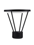 ALNOX ciemny antracyt wys. 33cm. LED 16W 3000K IP65 Lampa ogrodowa stojąca
