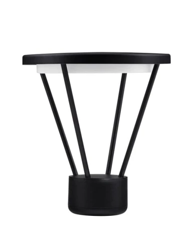 Lampa ogrodowa stojąca ALNOX ciemny antracyt wys. 33cm. LED
