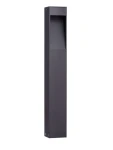 VIEJO czarny piaskowy wys. 60cm. LED 7W 3000K Lampa ogrodowa stojąca