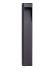 VIEJO czarny piaskowy wys. 60cm. LED 7W 3000K Lampa ogrodowa stojąca