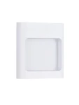 ARBIETO biały piaskowy LED 6W 3000K Kinkiet zewnętrzny dół