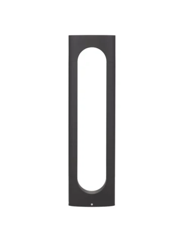 Lampa ogrodowa stojąca CORTAZAR ciemny antracyt wys. 65cm.