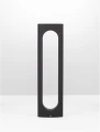 Lampa ogrodowa stojąca CORTAZAR ciemny antracyt wys. 65cm.