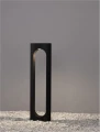 Lampa ogrodowa stojąca CORTAZAR ciemny antracyt wys. 65cm.