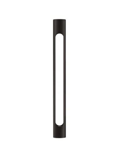 Lampa ogrodowa stojąca ACATLA czarny piaskowy wys. 80cm.