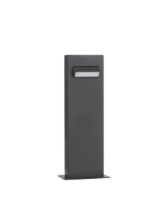 MONCLOVA czarny piaskowy wys. 40cm. LED 6W 3000K Lampa ogrodowa stojąca dół z dyfuzorem antyodblaskowym