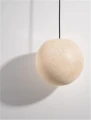 Zewnętrzna lampa wisząca CELENDIN biały śr. 30cm.
