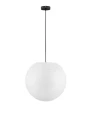 Zewnętrzna lampa wisząca CELENDIN biały śr. 50cm.