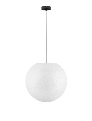 Zewnętrzna lampa wisząca CELENDIN biały śr. 50cm.