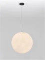 Zewnętrzna lampa wisząca CELENDIN biały śr. 50cm.