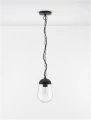 Zewnętrzna lampa wisząca JUCITAN ciemnoszary