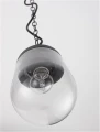 Zewnętrzna lampa wisząca JUCITAN ciemnoszary